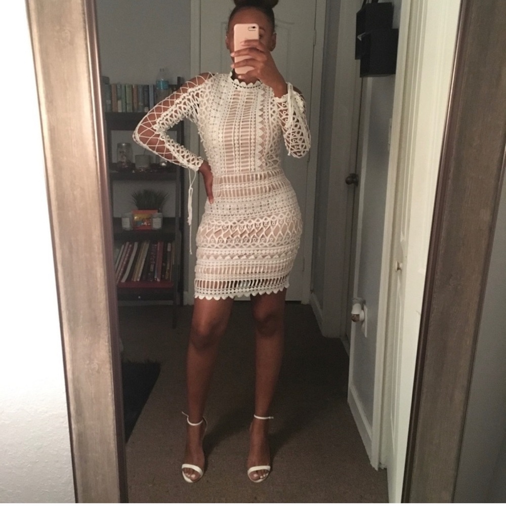 Missguided White Dress